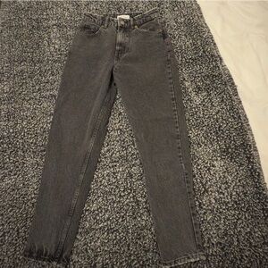 Zara straight ankle jeans